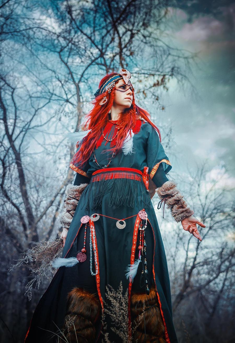 Girls in Slavic costumes underwear in Nagpur