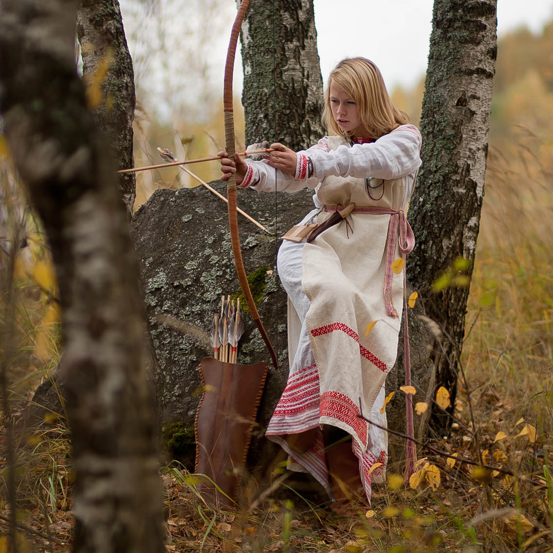 Sexy photo Girls in Slavic costumes in Nagpur